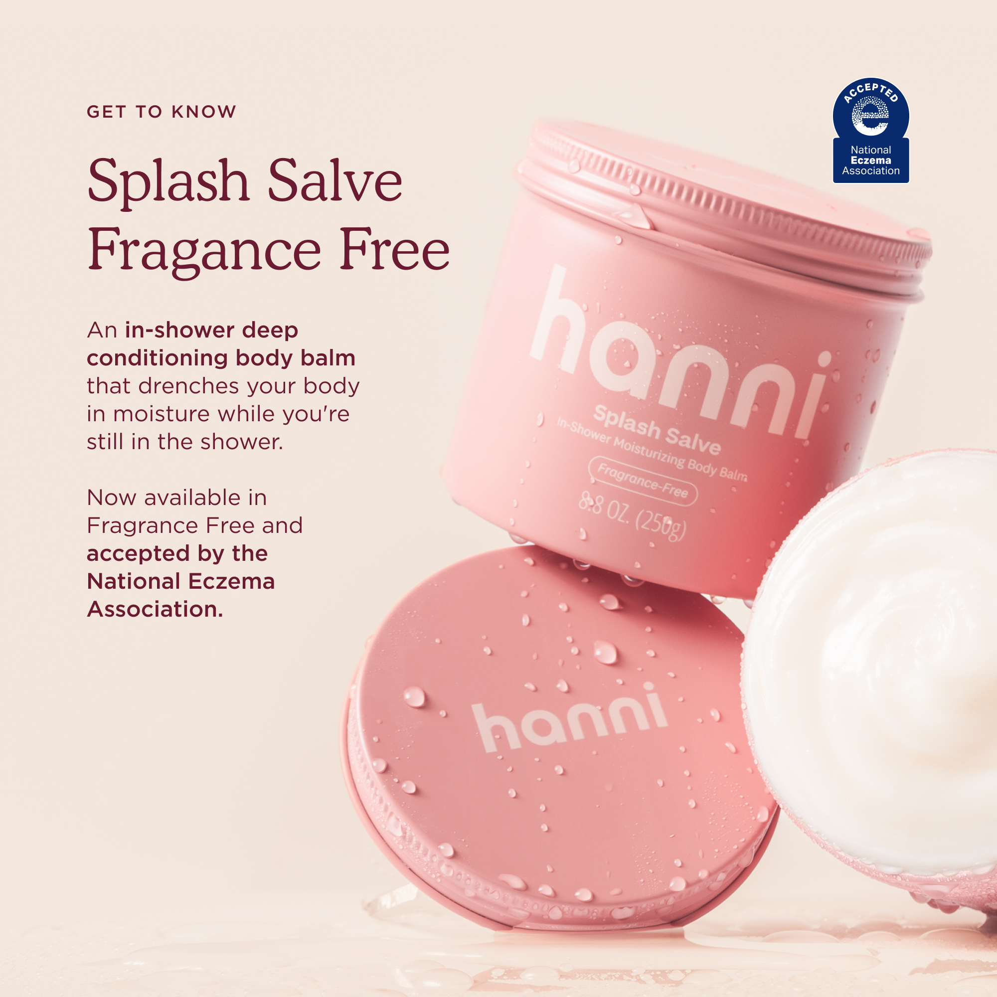 Fragrance Free Splash Salve