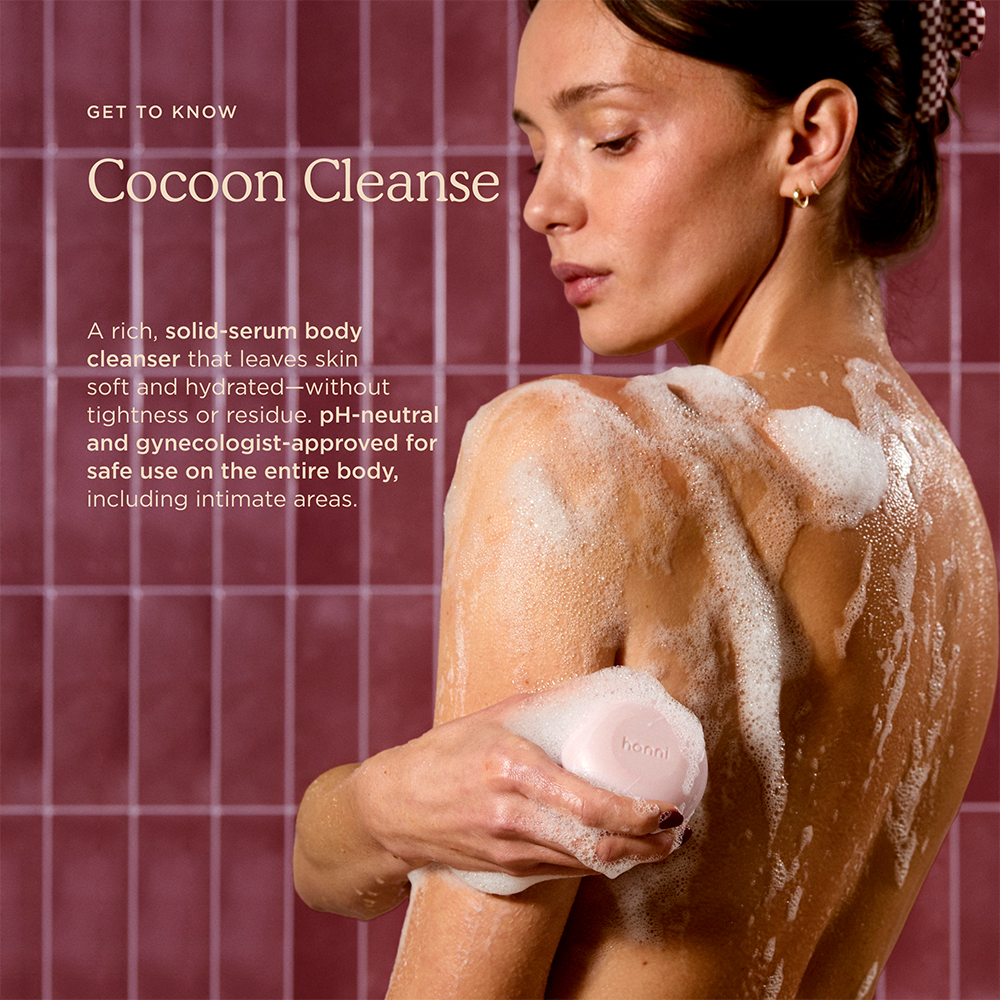 Instructions on how to use Cocoon Cleanse