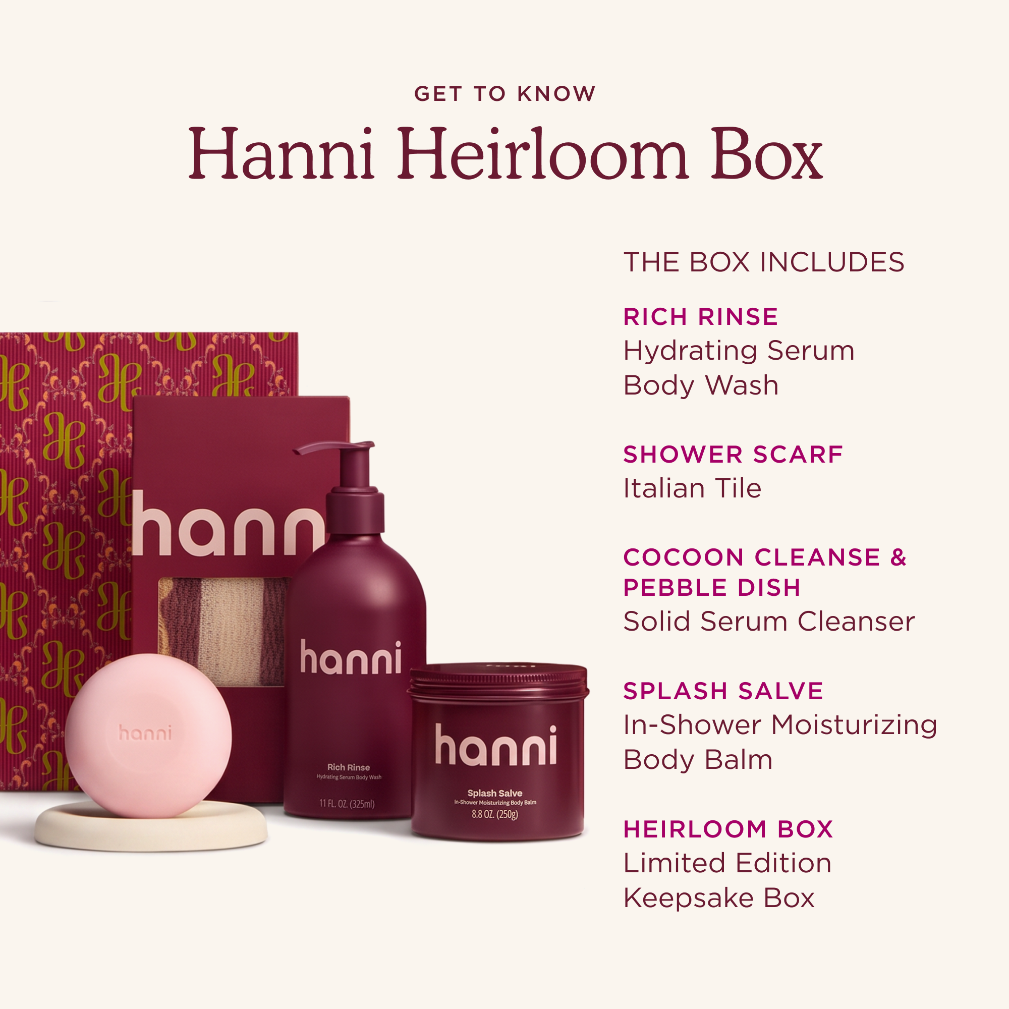 Hanni Heirloom Box Gift Set