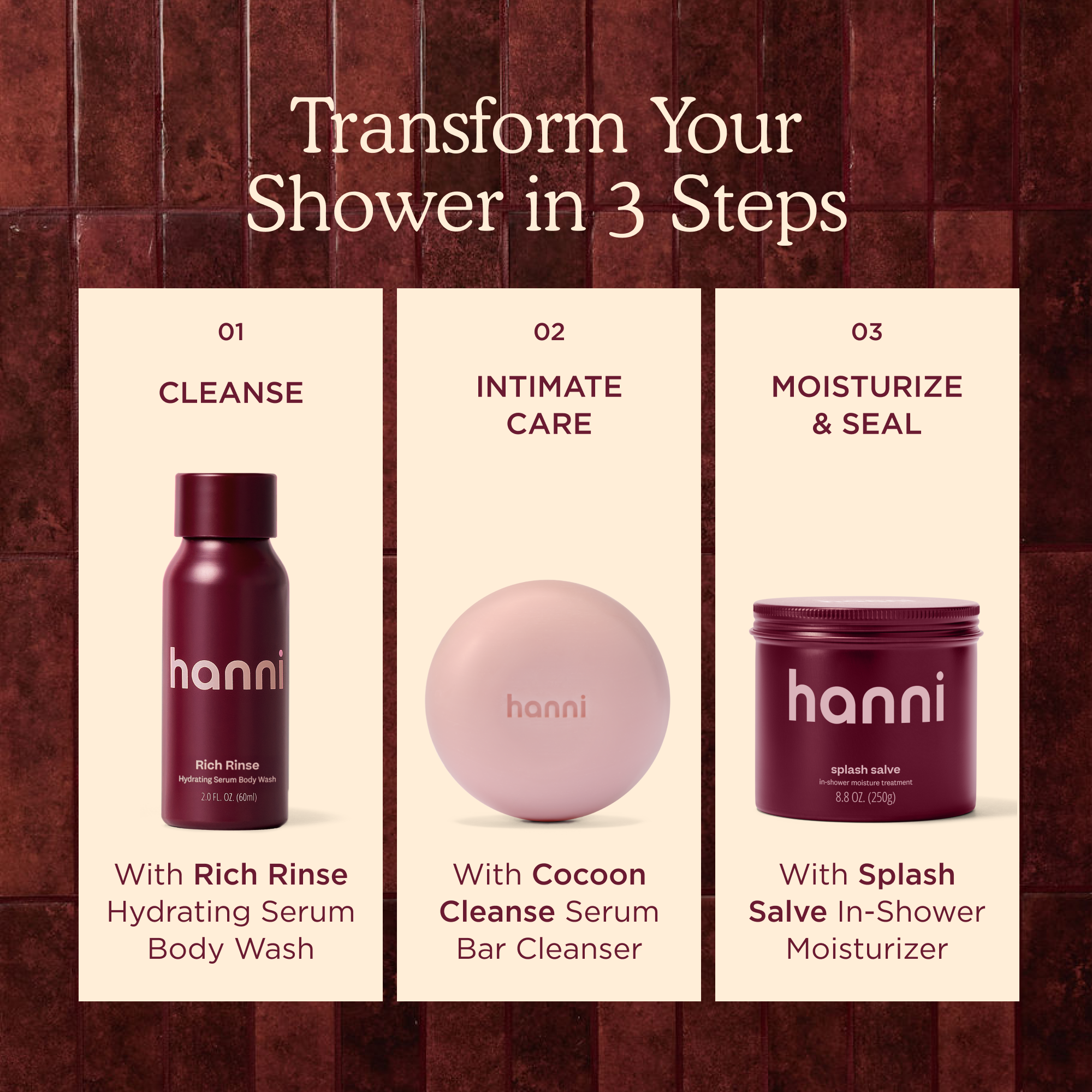 The Travel Rich Rinse Body Wash