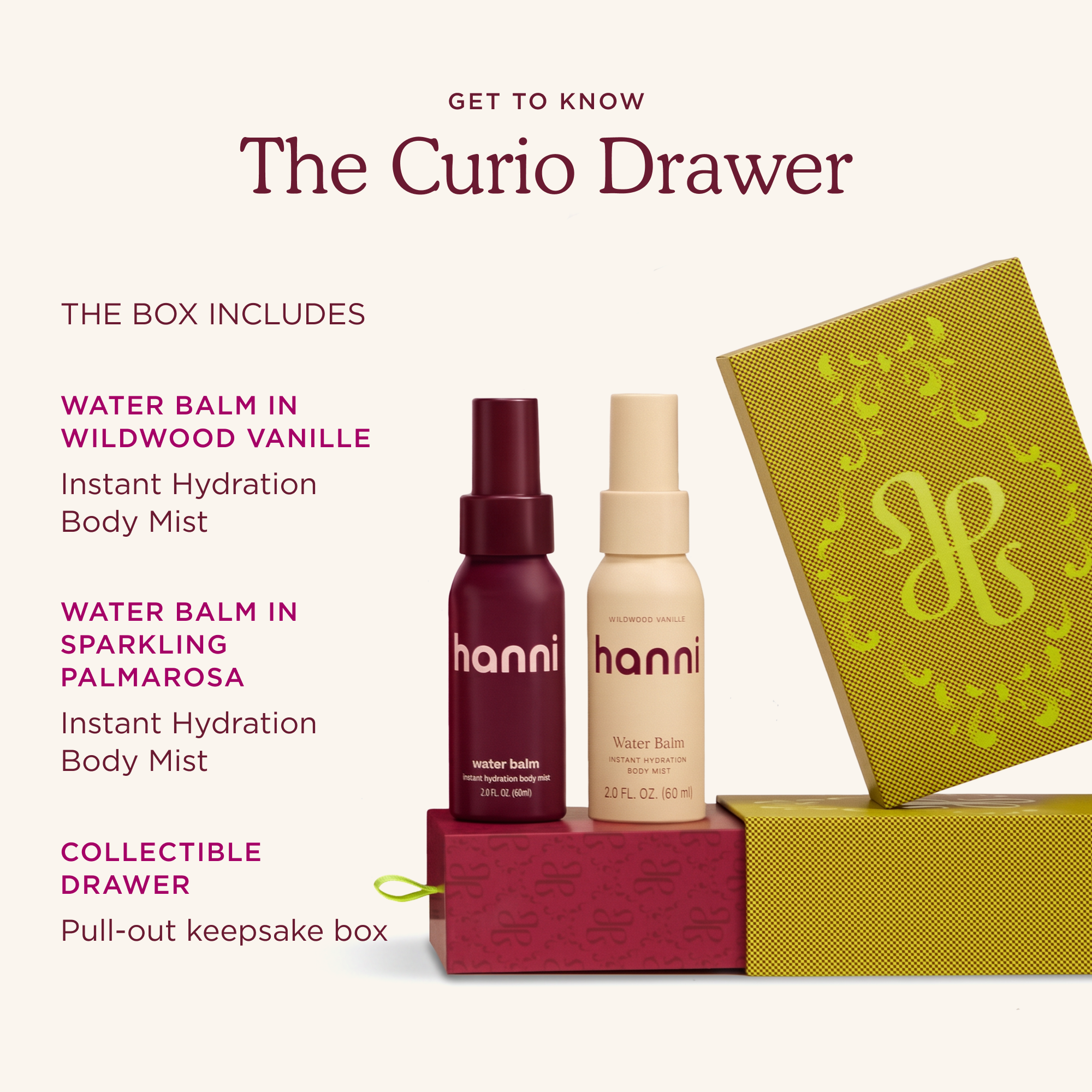 Curio Drawer Gift Set
