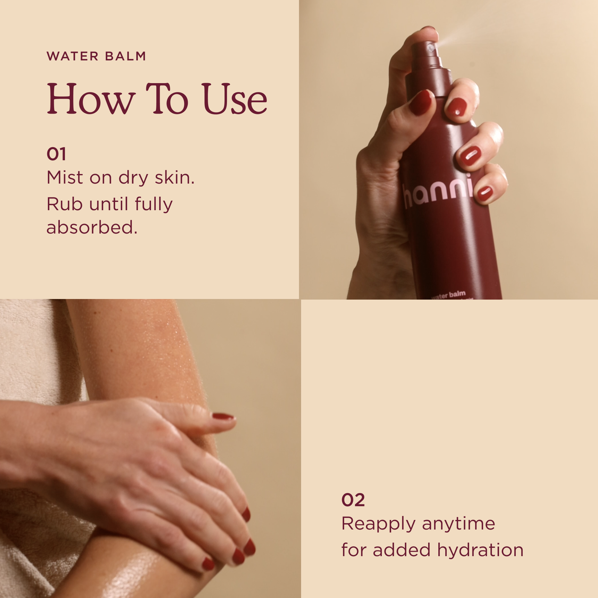 The Travel Water Balm