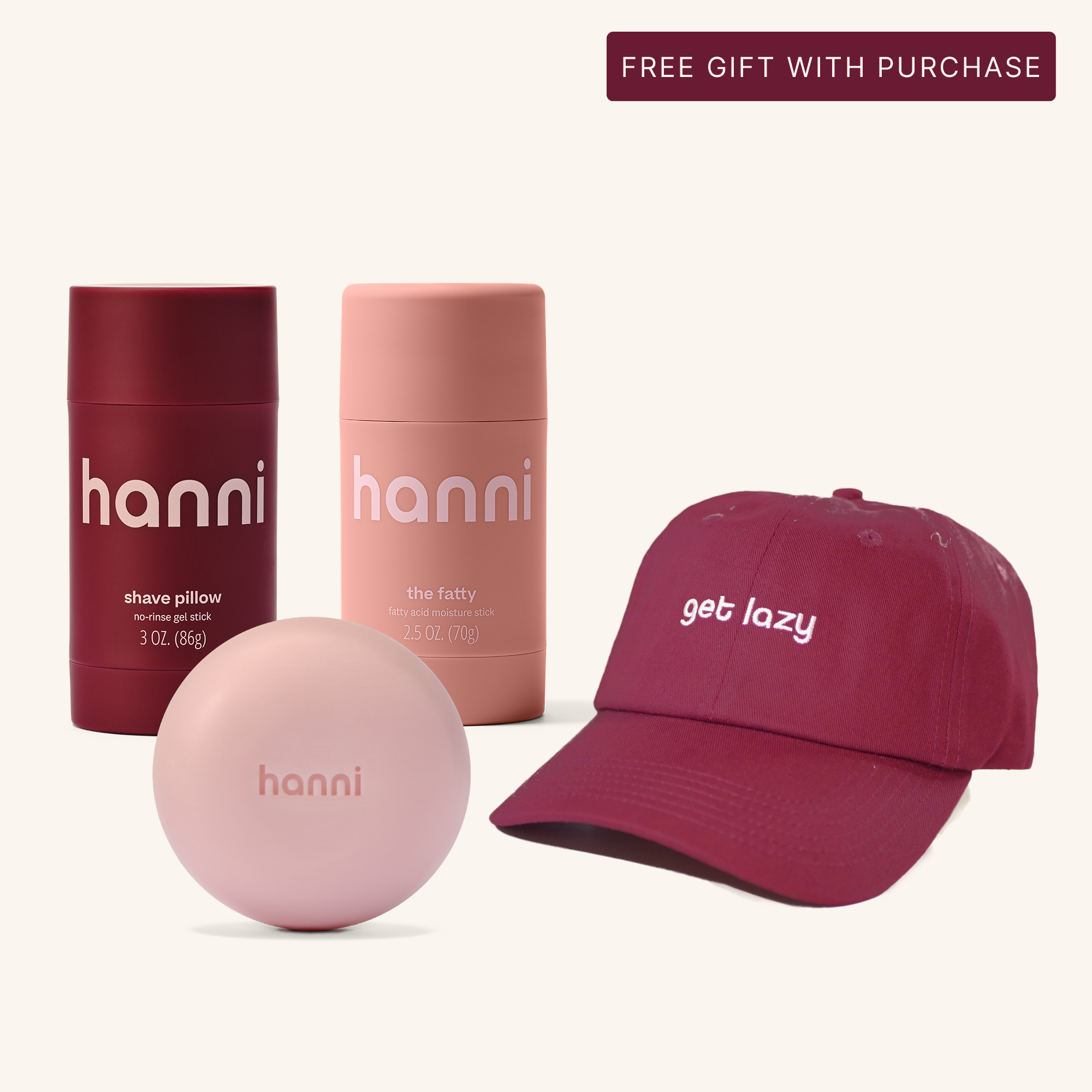The Hanni Trio + Gift Hat